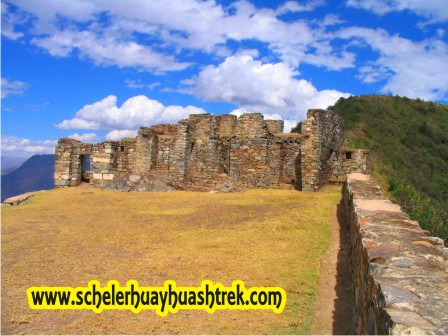 Construcciones en Choquequirao
